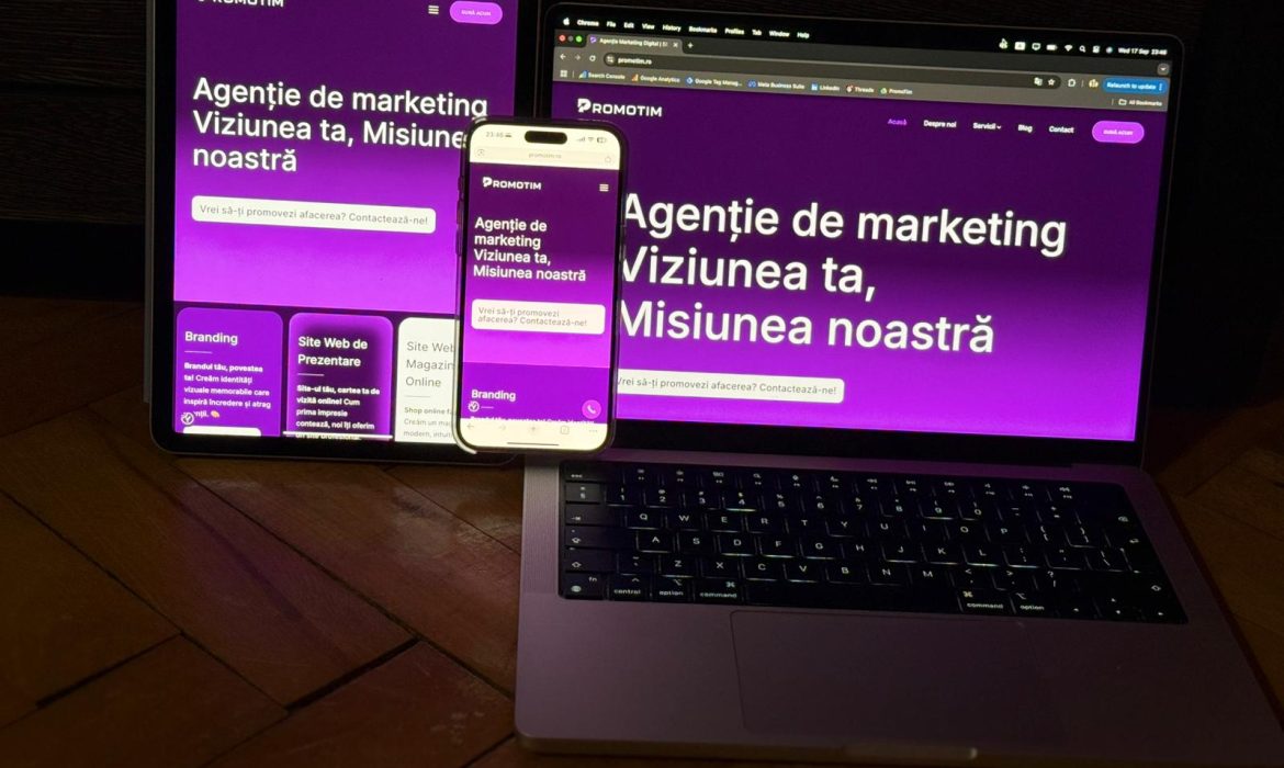 De ce ai nevoie de un site web profesional pentru afacerea ta?